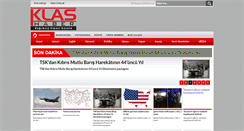 Desktop Screenshot of klashabergazetesi.com